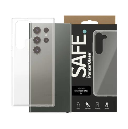 SAFE. by PanzerGlass Schutzhülle für Samsung Galaxy S23 Ultra (Transparent) SAFE. by PanzerGlass Schutzhülle für Samsung Galaxy S23 Ultra (Transparent)